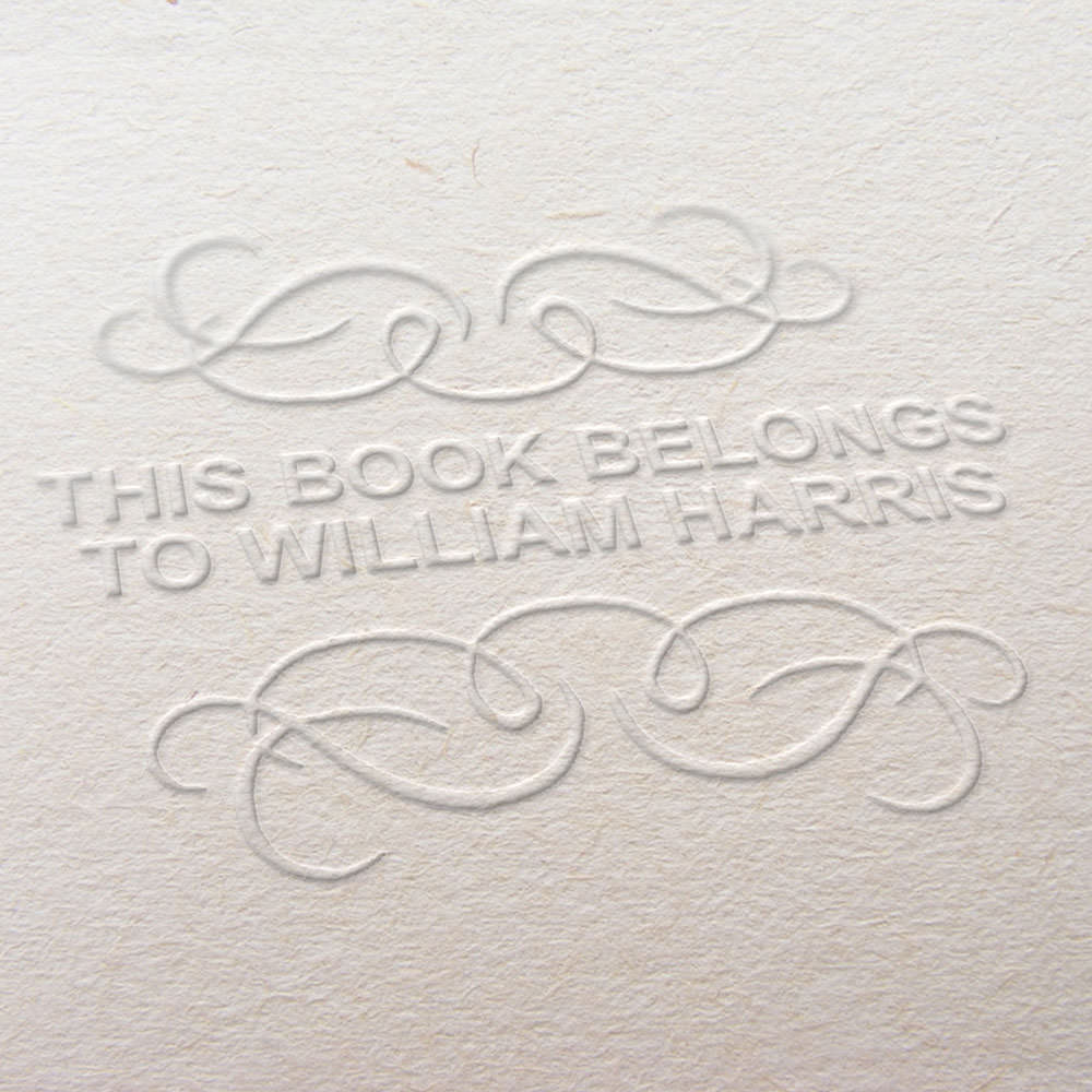 UK Wax Seals Book Embosser Design
