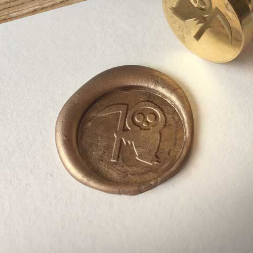 halloween wax seal