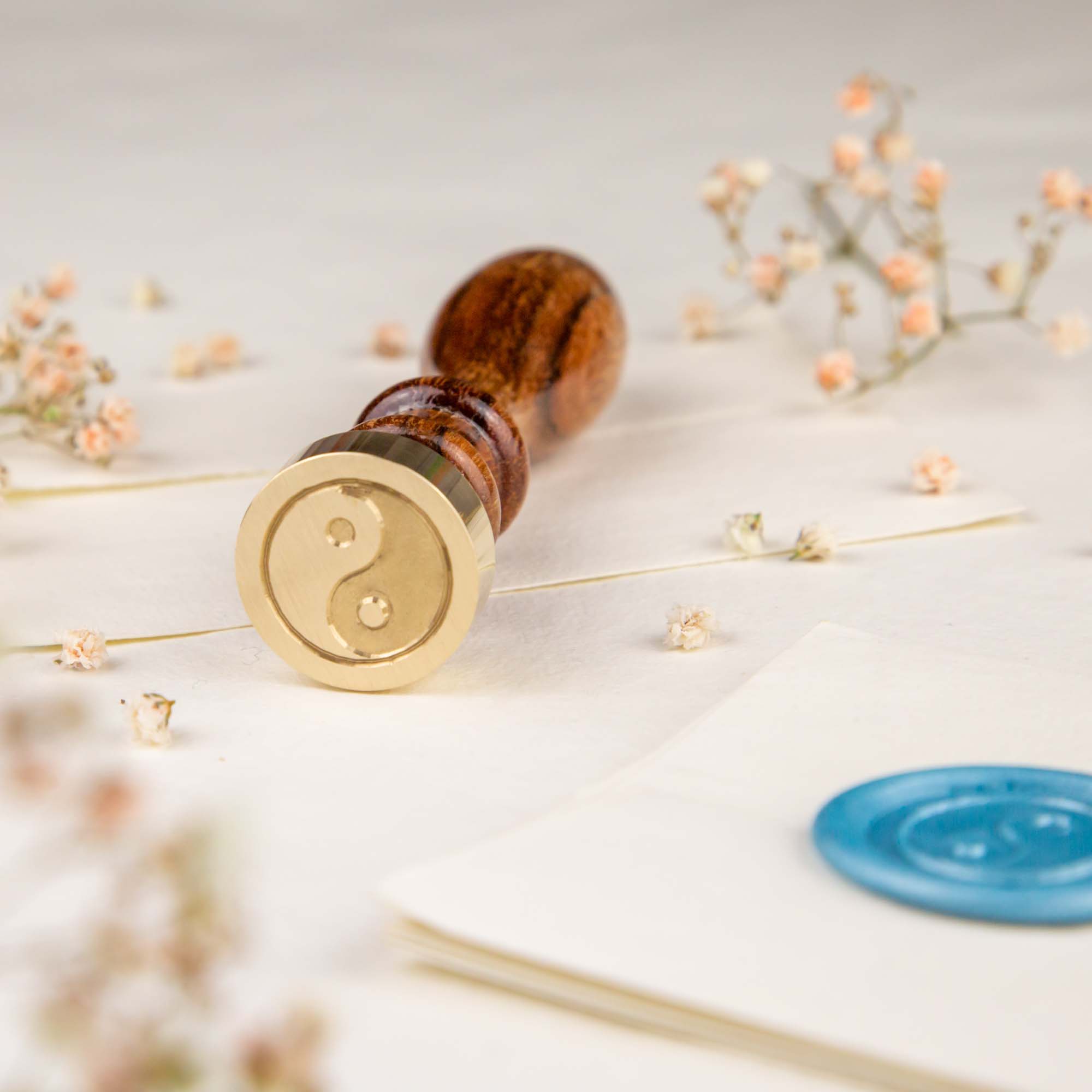 yin yang wax seal