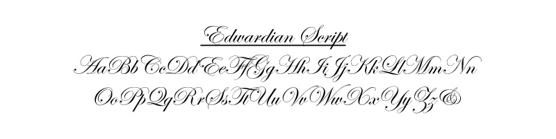 Edwardian Script