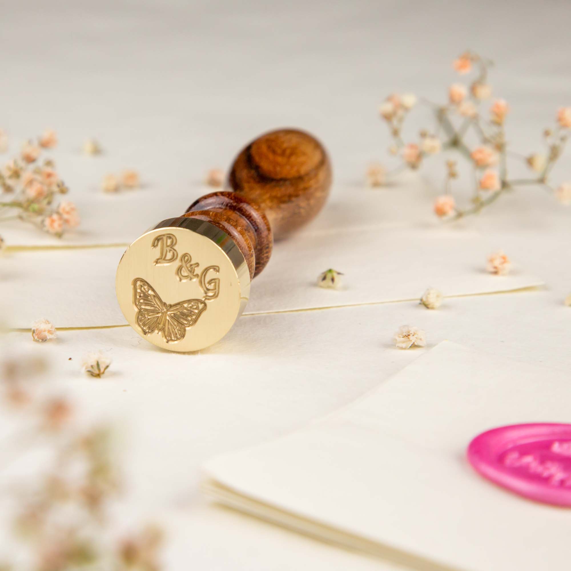 butterfly wax seal