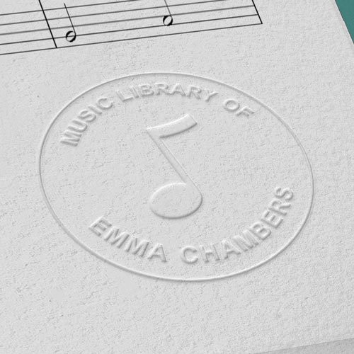 sheet music embosser