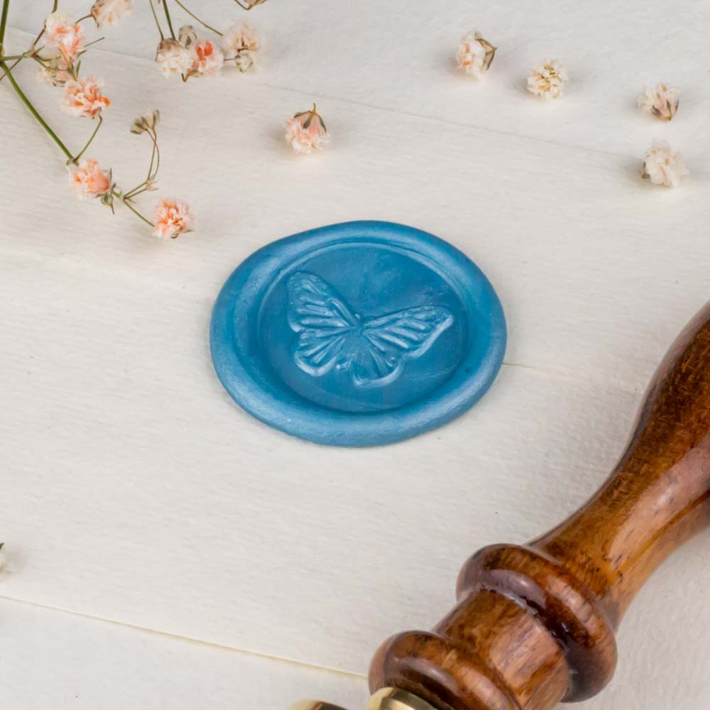 Graphic Wax Seal Butterfly Seal UK Wax Seals
