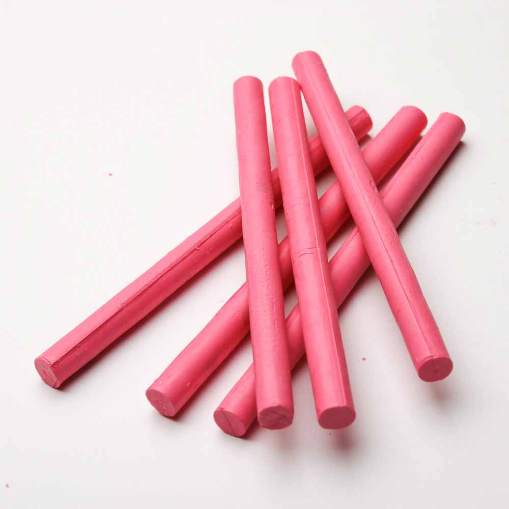 pastel pink sealing wax