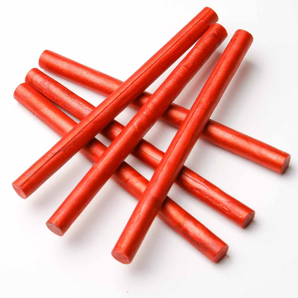 pearl brick red sealing wax