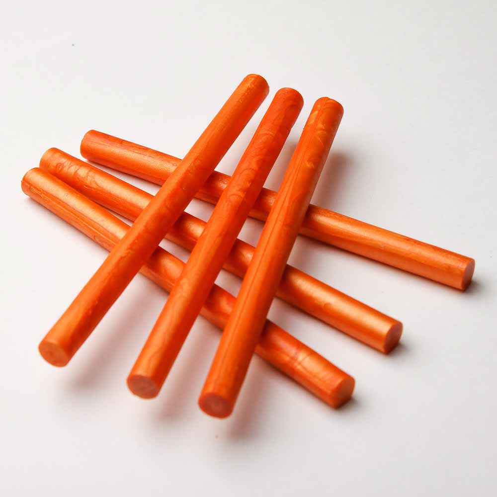 pearl orange sealing wax