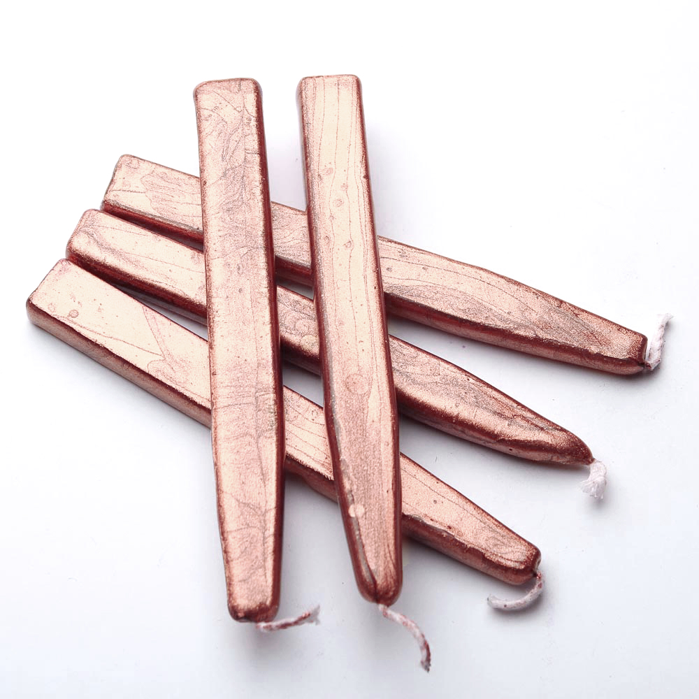 rose gold sealing wax