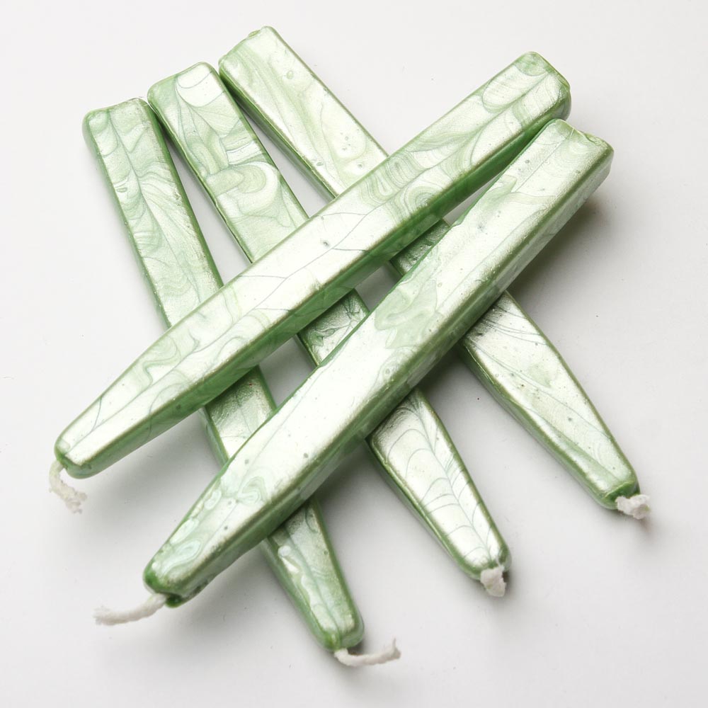 pearl seafoam green sealing wax